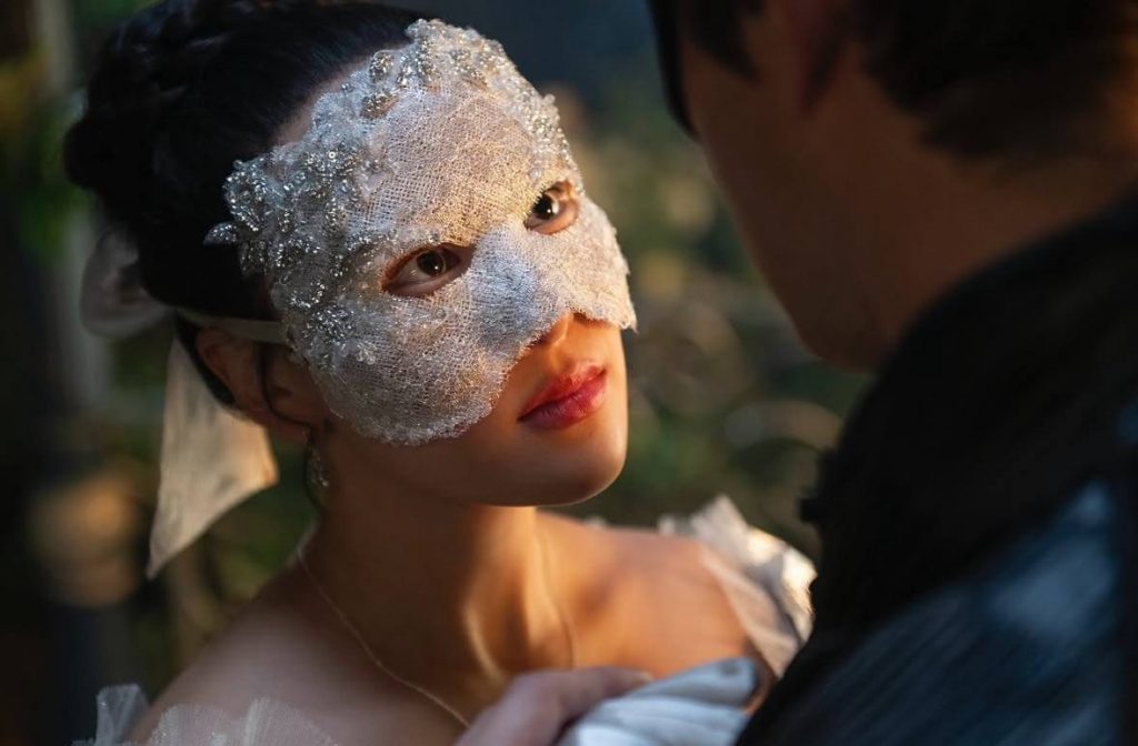 Кадр из сериала «Бриджертоны»